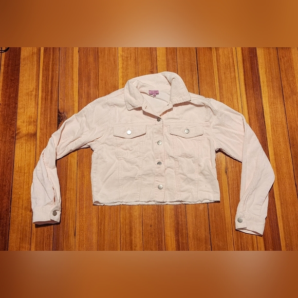 Francesca's Cropped Corduroy Jacket - Picture 1 of 4